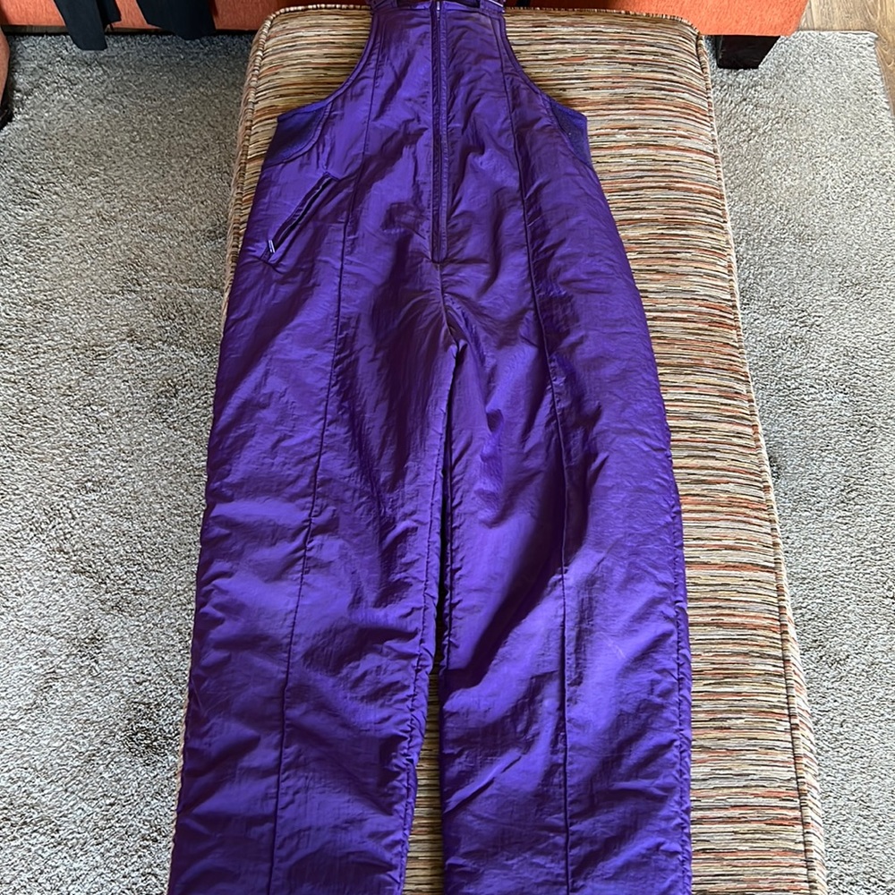 Ski pants size 12 purple